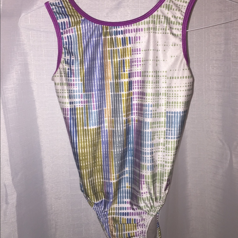 Gymnastics leotard Plum